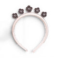 DOLCE & GABBANA KIDS WHITE FLORAL DETAIL HEADBAND
