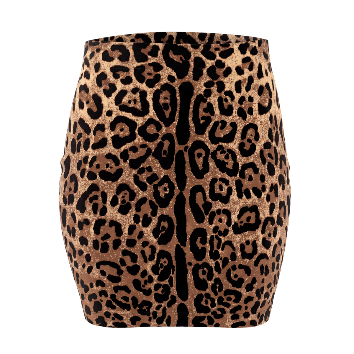 DOLCE & GABBANA LEOPARD SKIRT - SIZE 42