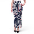 EMILIO PUCCI GROMMET-EMBELLISHED MAXI SKIRT - SIZE L