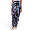 EMILIO PUCCI x KOCHÉ PATTERNED TAPERED PANTS - SIZE 12