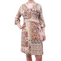 ETRO FLORAL PATTERNED VISCOSE DRESS - SIZE 48