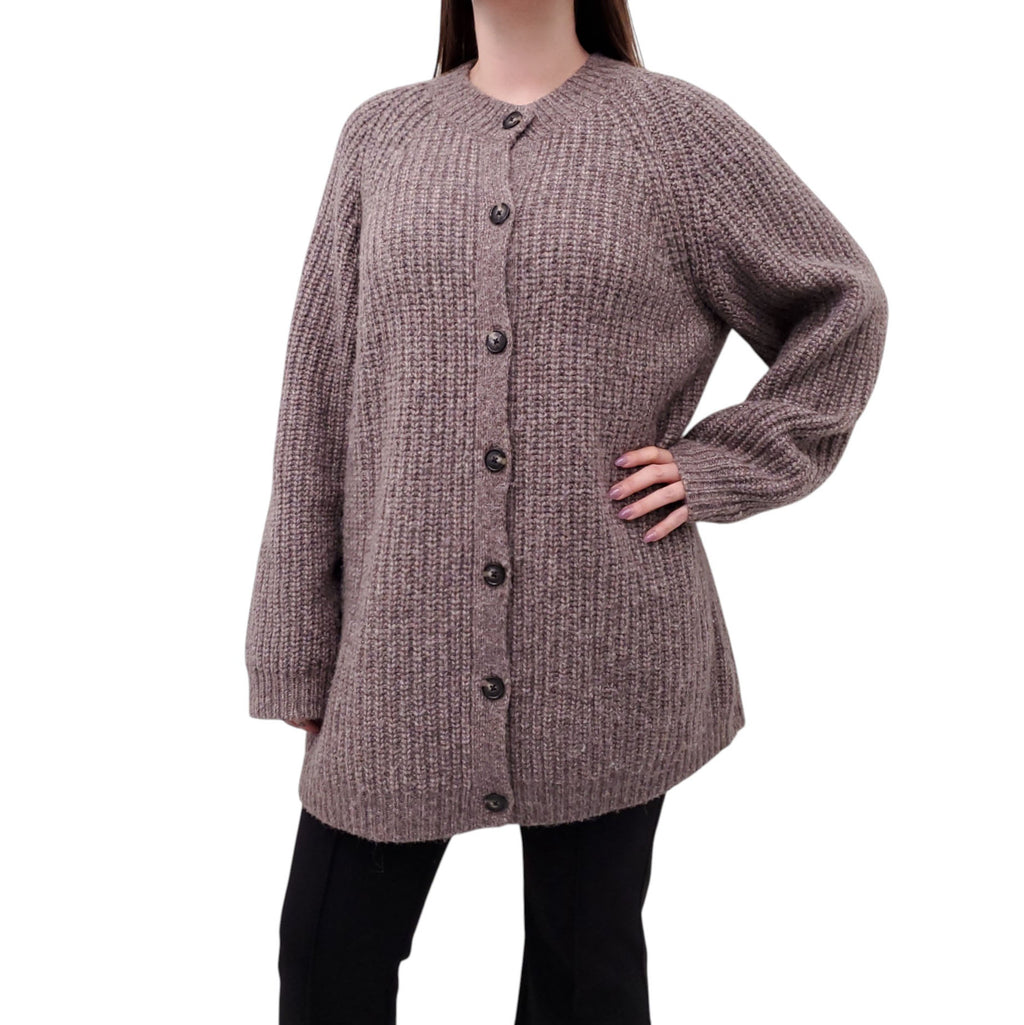 EVERLANE KNIT OVERSIZED CARDIGAN - SIZE L