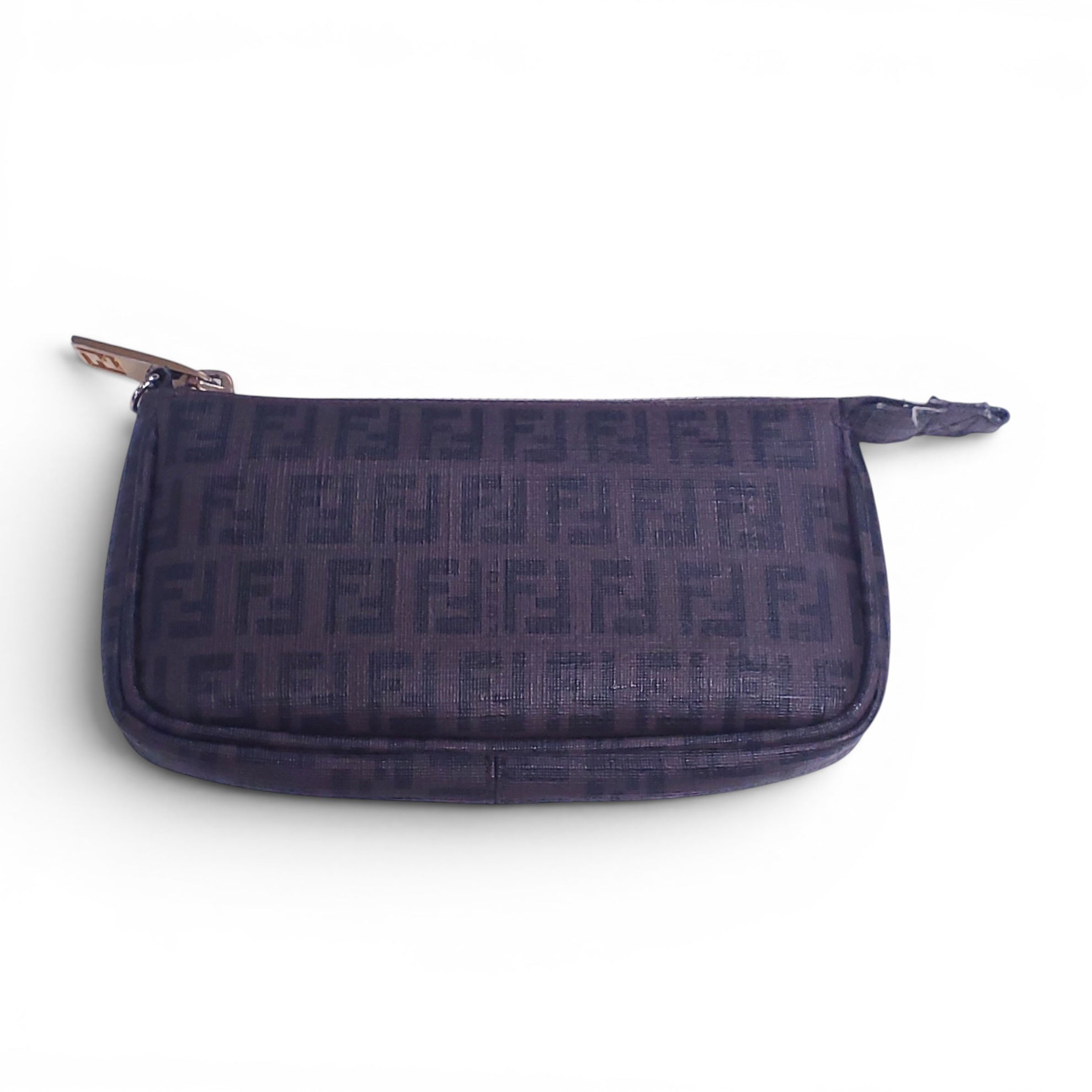 FENDI 2012 ZUCCHINO FF LOGO POUCH