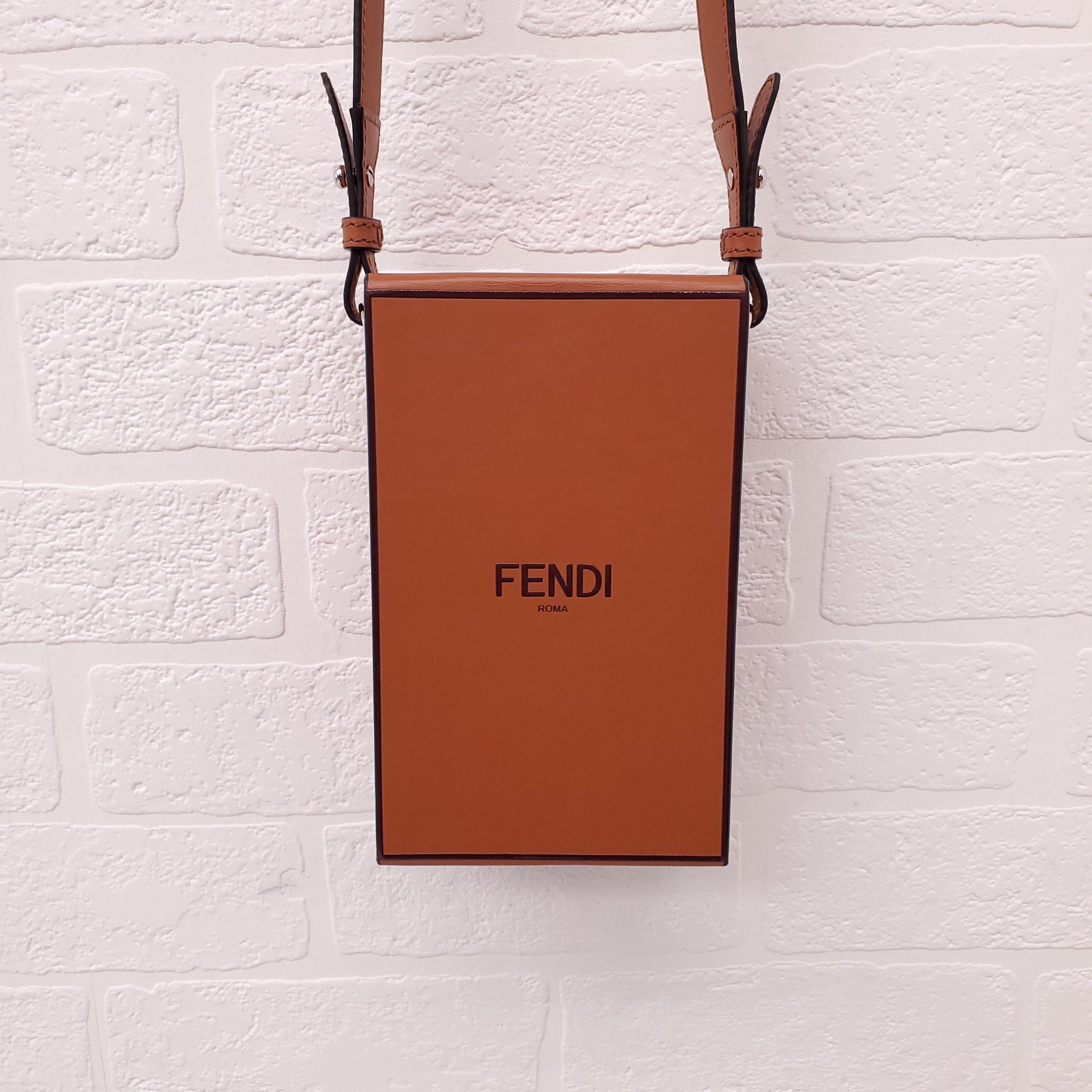 FENDI BOX SHOULDER BAG