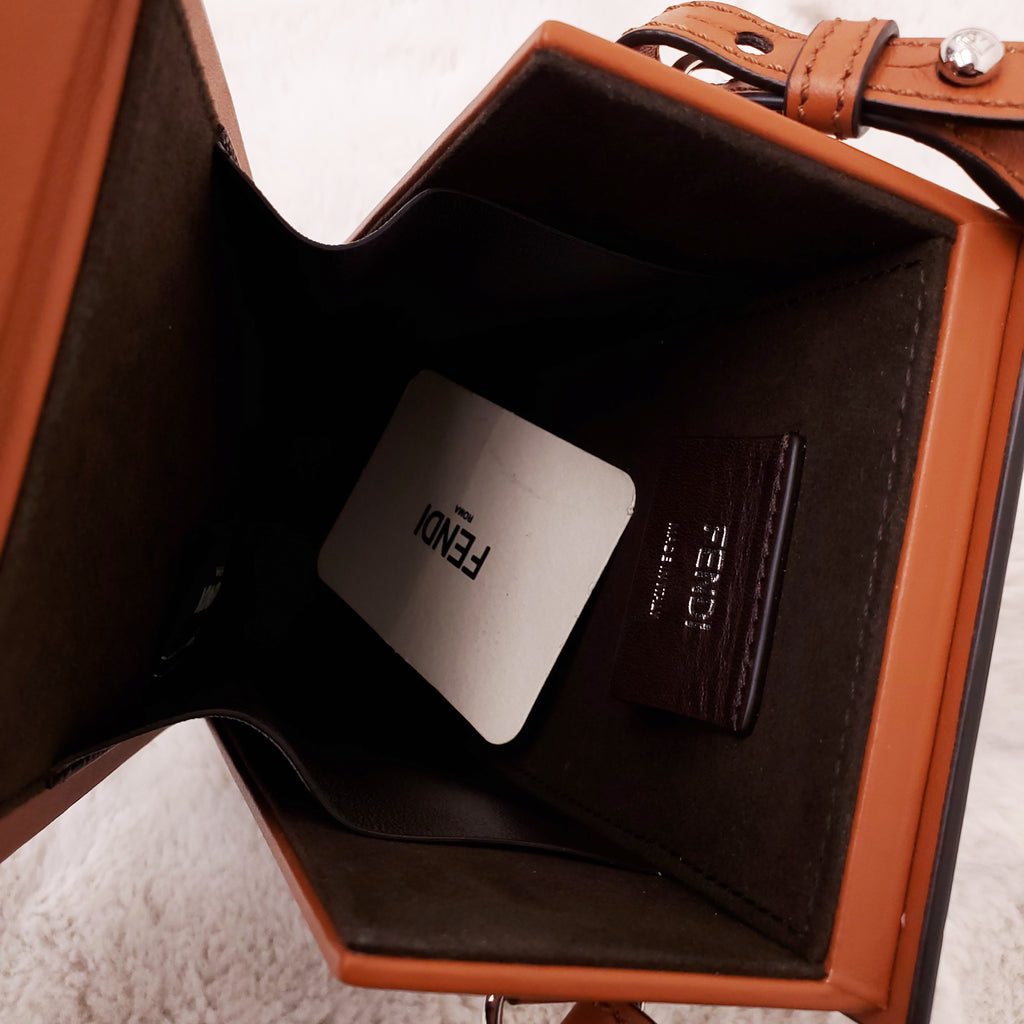 FENDI BOX SHOULDER BAG