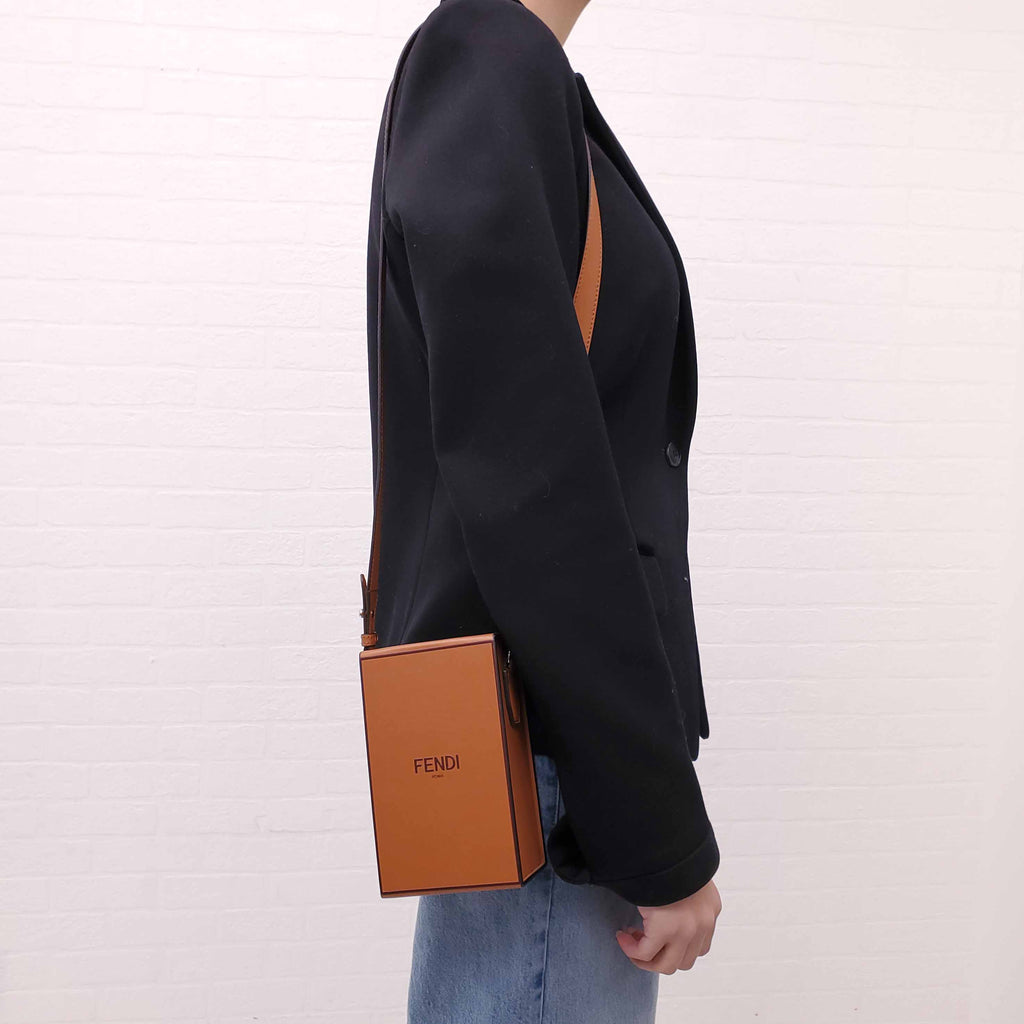 FENDI BOX SHOULDER BAG