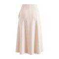 FENDI CREAM ALINE SKIRT - SIZE 44