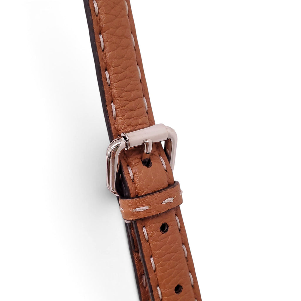 FENDI INTERLACED LEATHER PEEKABOO ISEEU TOP HANDLE BAG