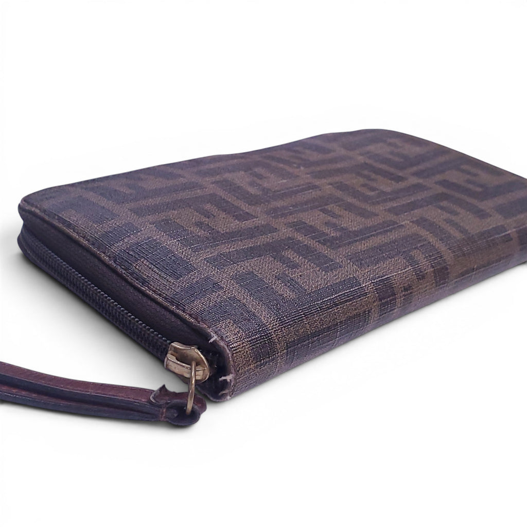 FENDI MONOGRAM ZIP-AROUND WALLET