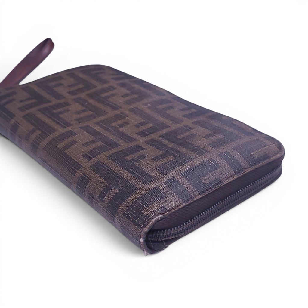 FENDI MONOGRAM ZIP-AROUND WALLET