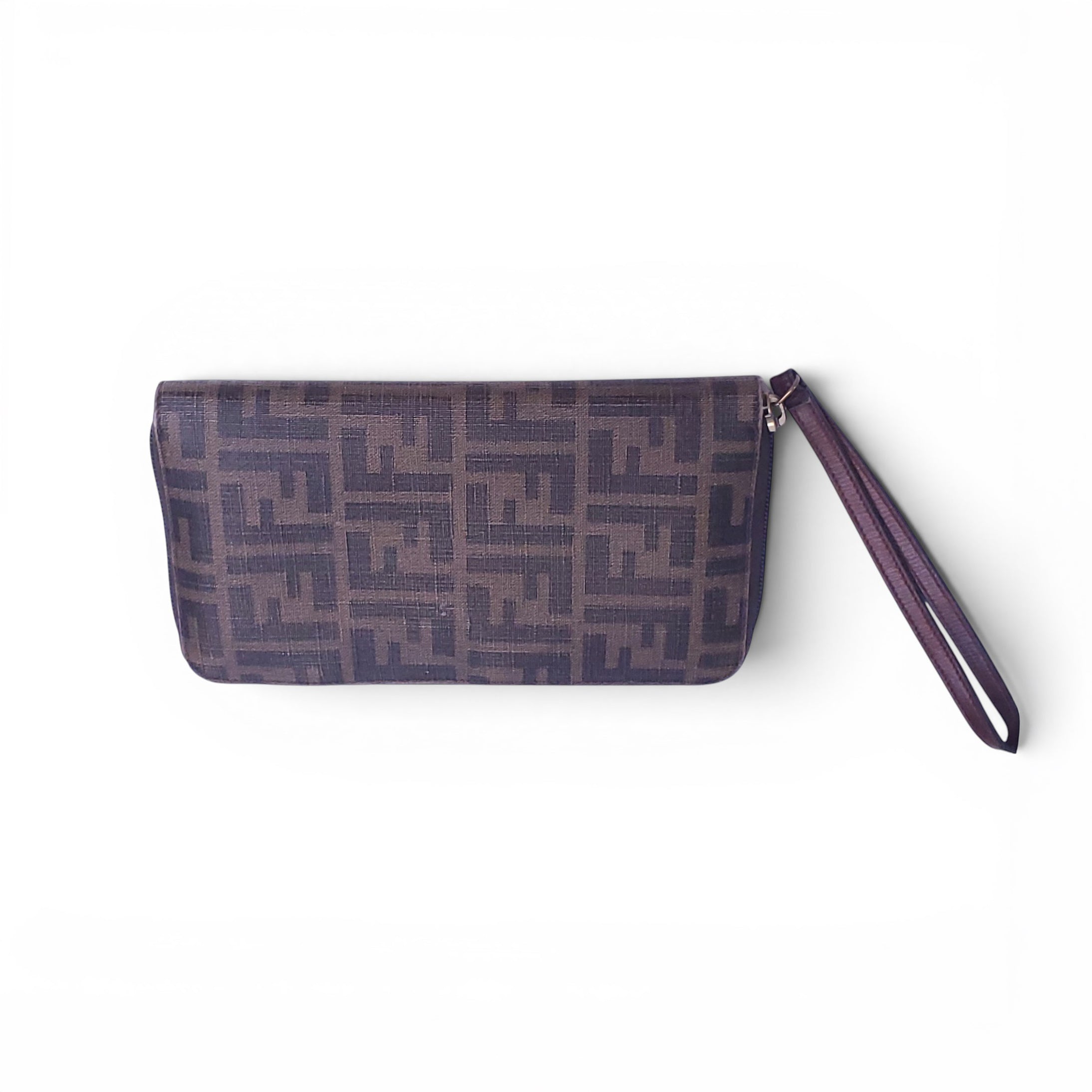 FENDI MONOGRAM ZIP-AROUND WALLET