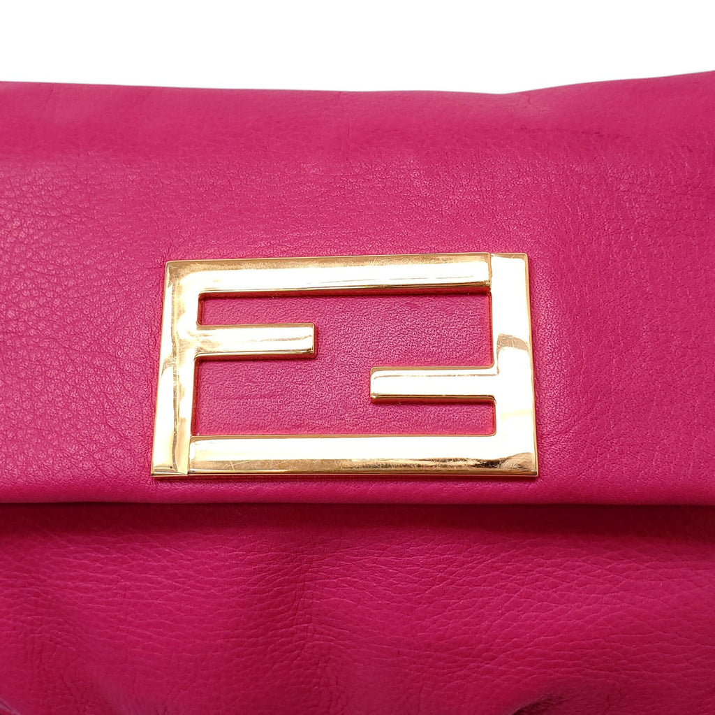 FENDI PINK POUCHETTE CROSSBODY BAG