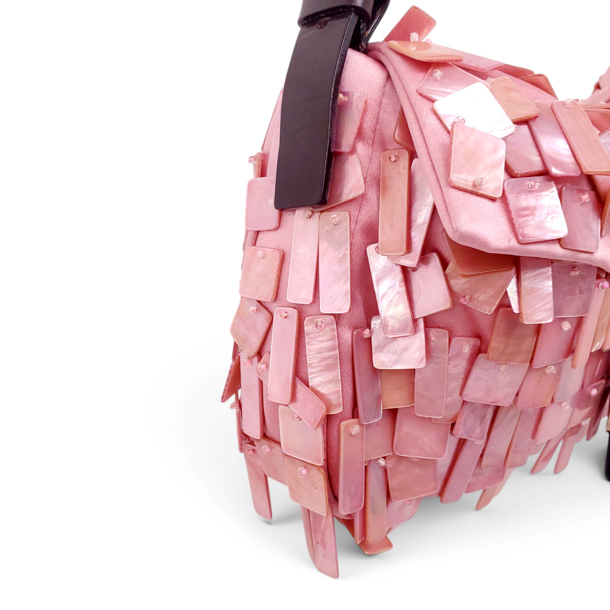 FENDI PINK SESSION BAGUETTE BAG