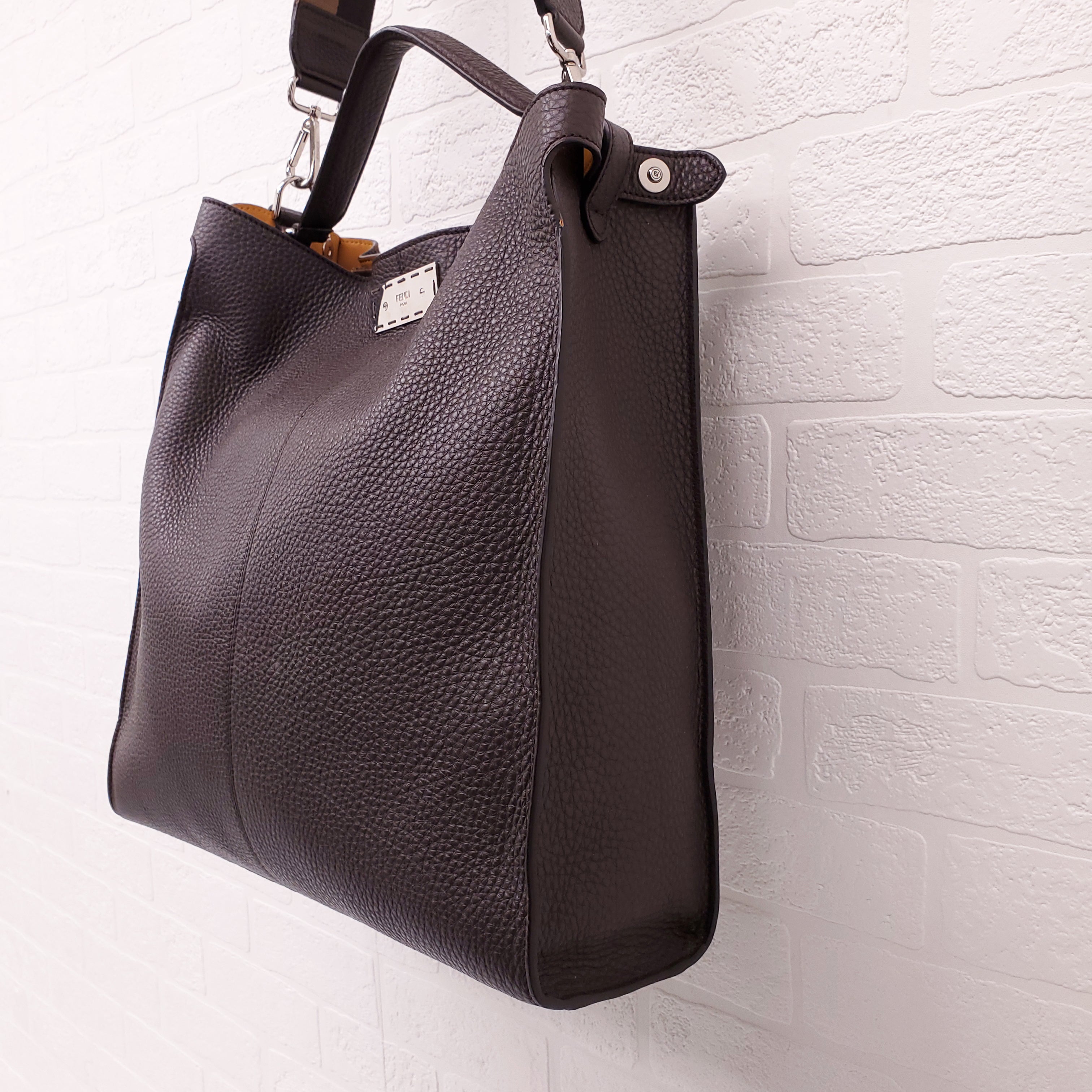 FENDI ROMANO PEEKABOO X-LITE TOTE BAG