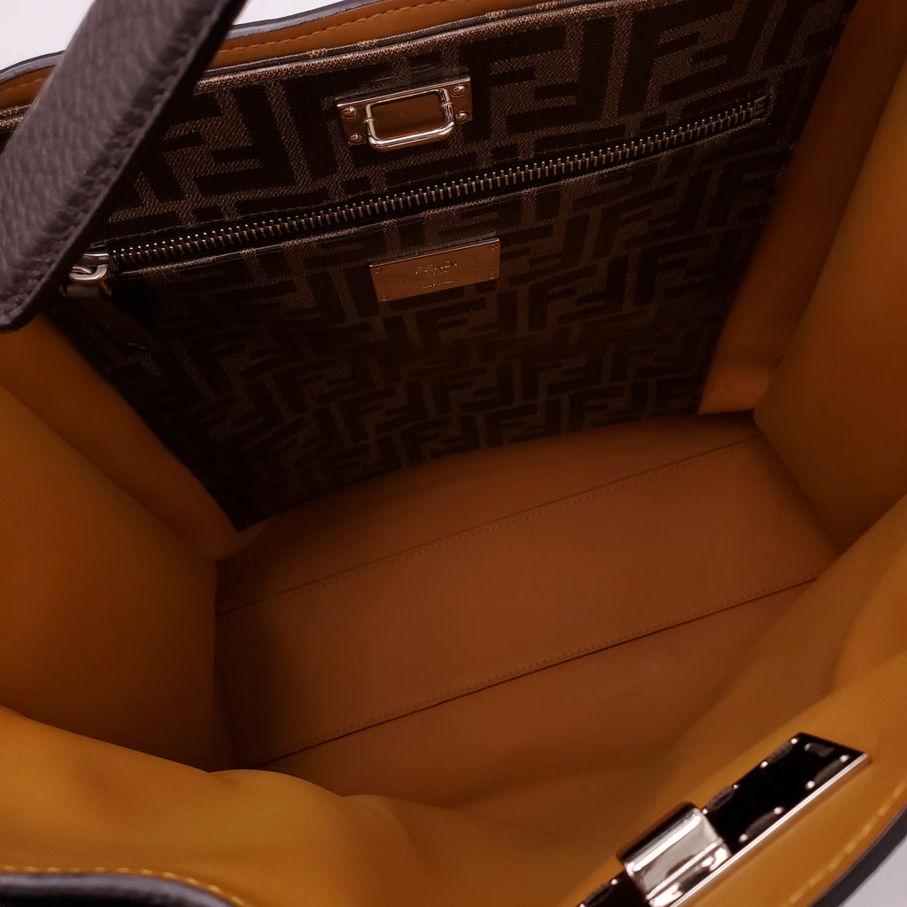 FENDI ROMANO PEEKABOO X-LITE TOTE BAG