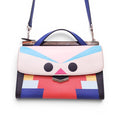 FENDI SMALL FACES TOP HANDLE BAG
