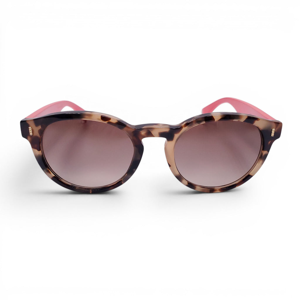 FENDI TORTOISE AND CORAL SUNGLASSES