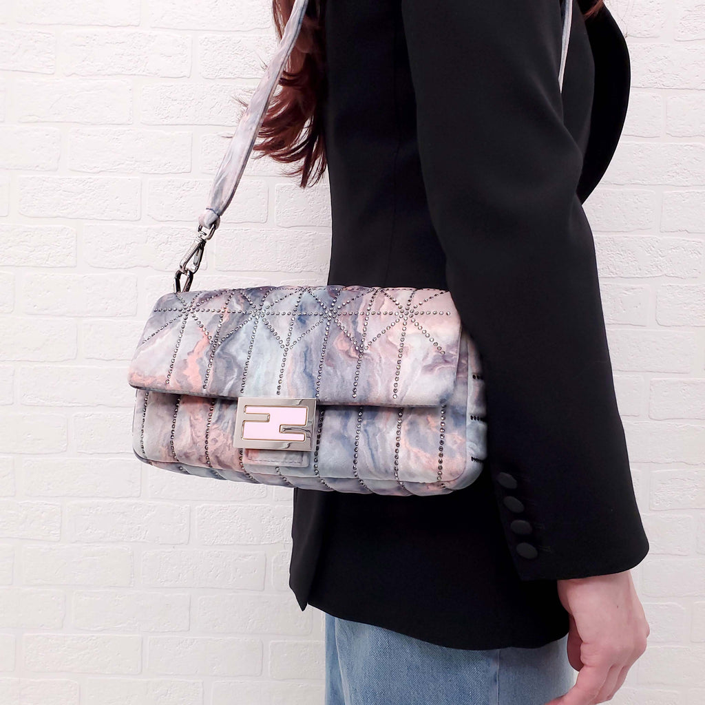 FENDI VELVET LIMITED EDITION BAGUETTE