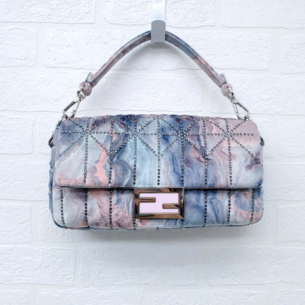 FENDI VELVET LIMITED EDITION BAGUETTE