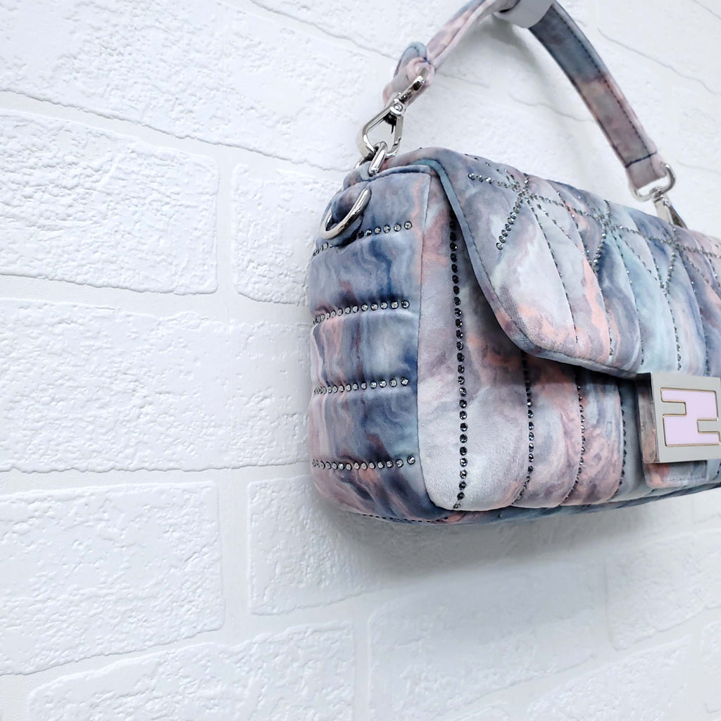 FENDI VELVET LIMITED EDITION BAGUETTE