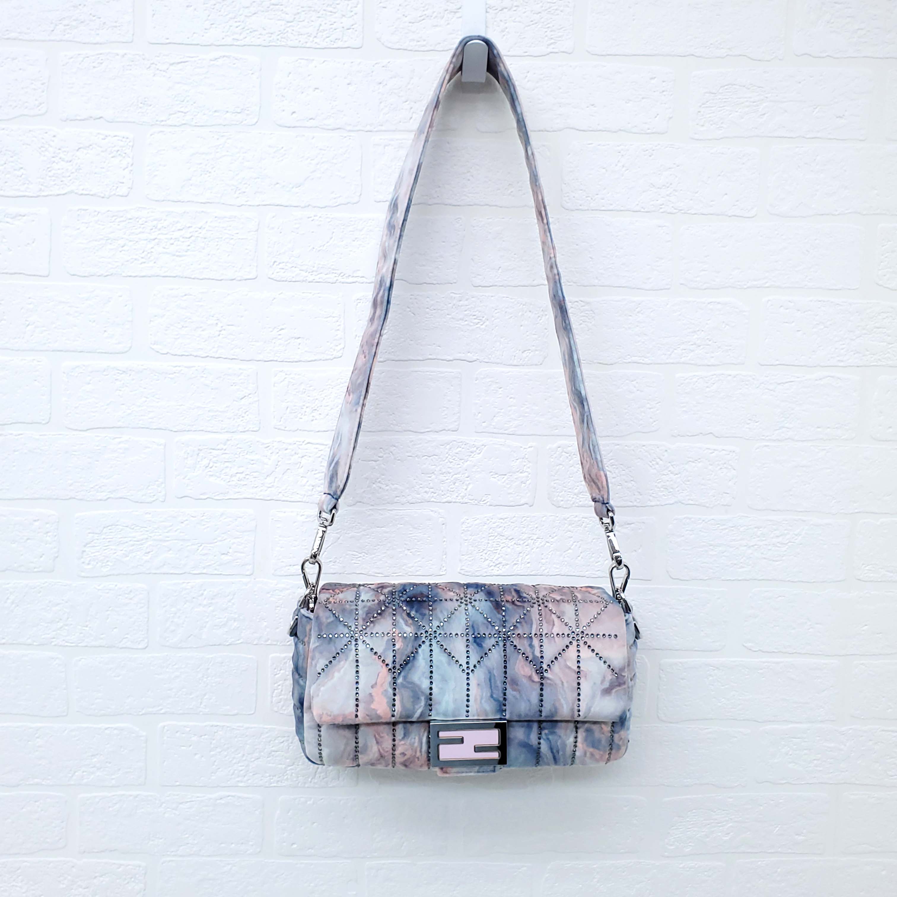 FENDI VELVET LIMITED EDITION BAGUETTE