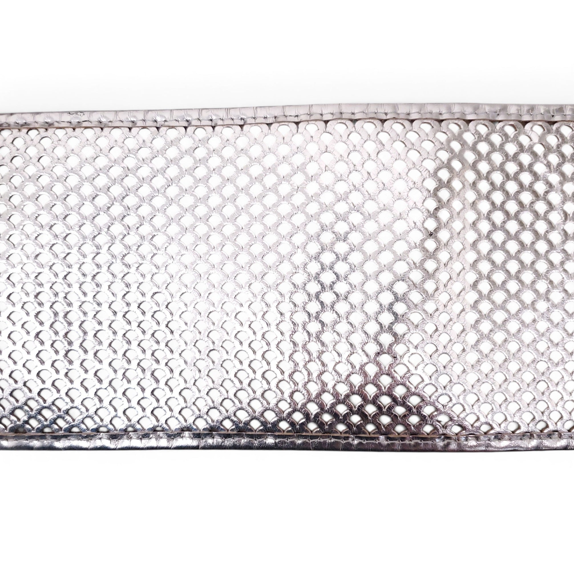 FENDI VINTAGE SILVER WAIST BELT - SIZE 75