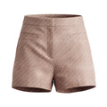 FENDI WOVEN FF LOGO SHORTS - SIZE 38