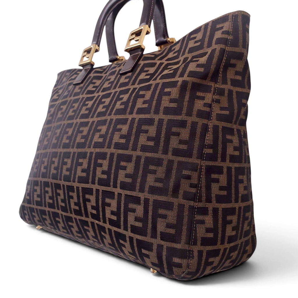 FENDI ZUCCA TOTE BAG