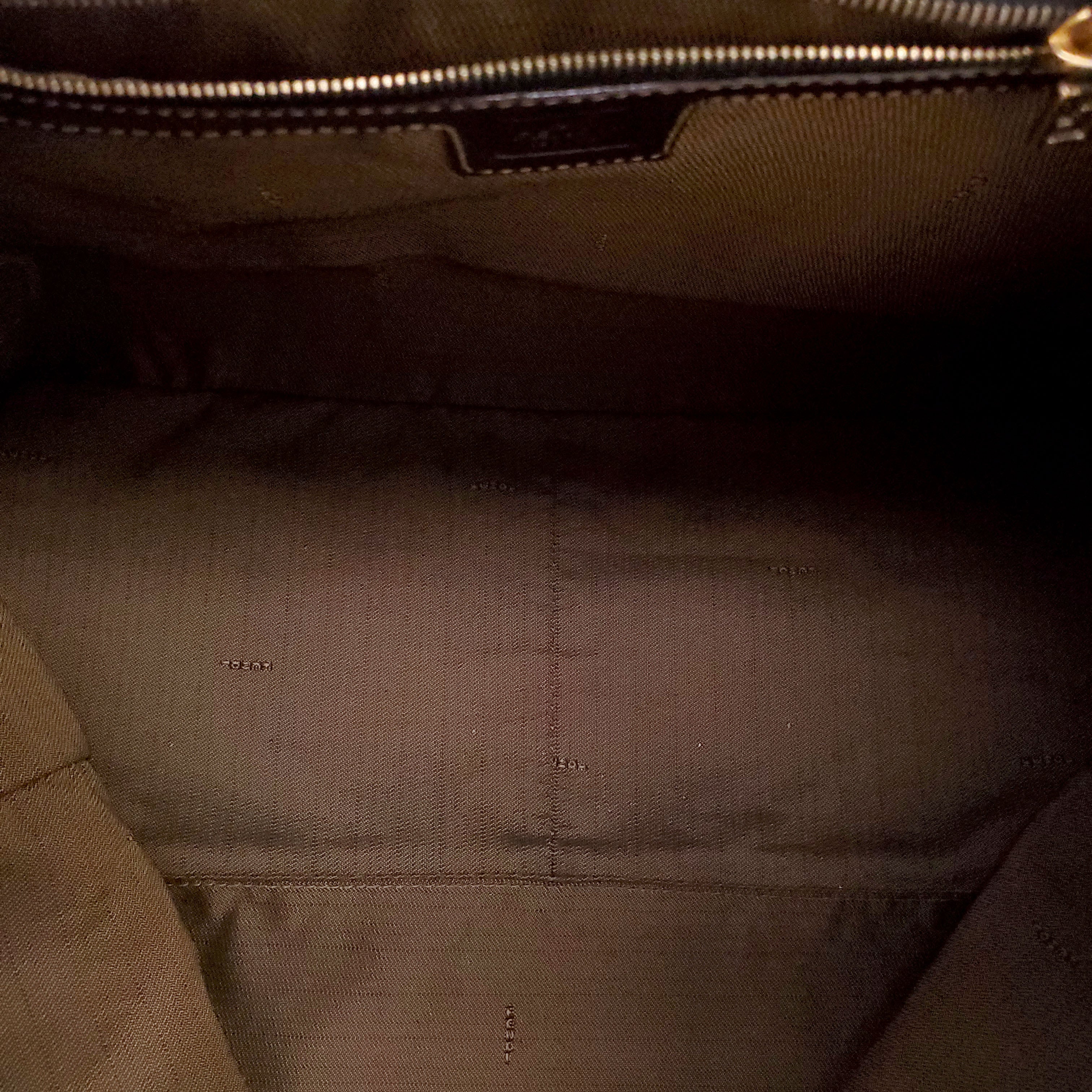 FENDI ZUCCA TOTE BAG