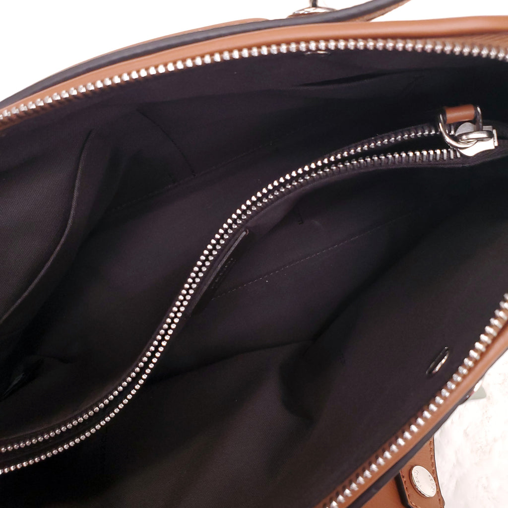 FENDI 'BY THE WAY' CANVAS ADJUSTABLE SHOULDER BAG