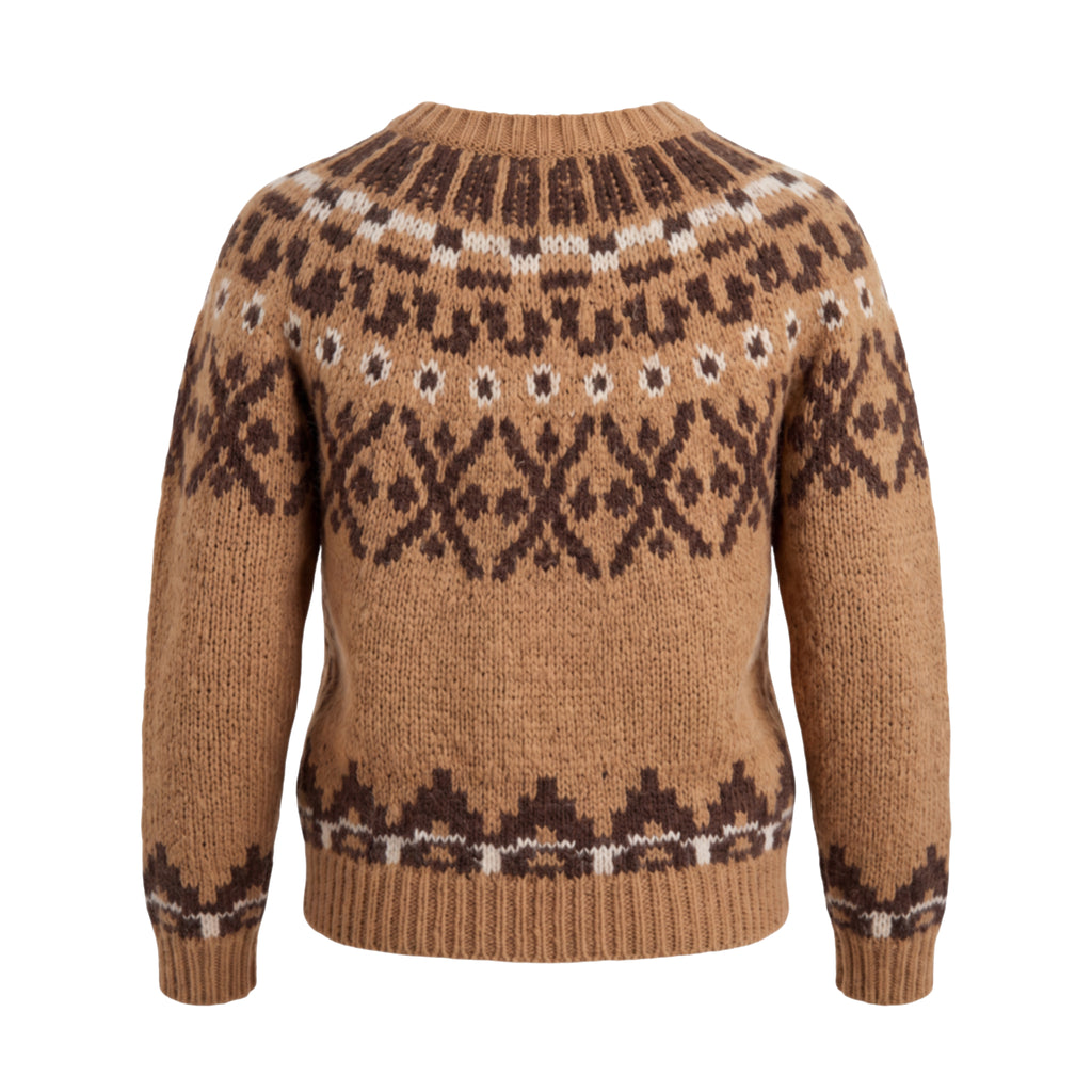 FRAME BROWN SKI SWEATER - SIZE L