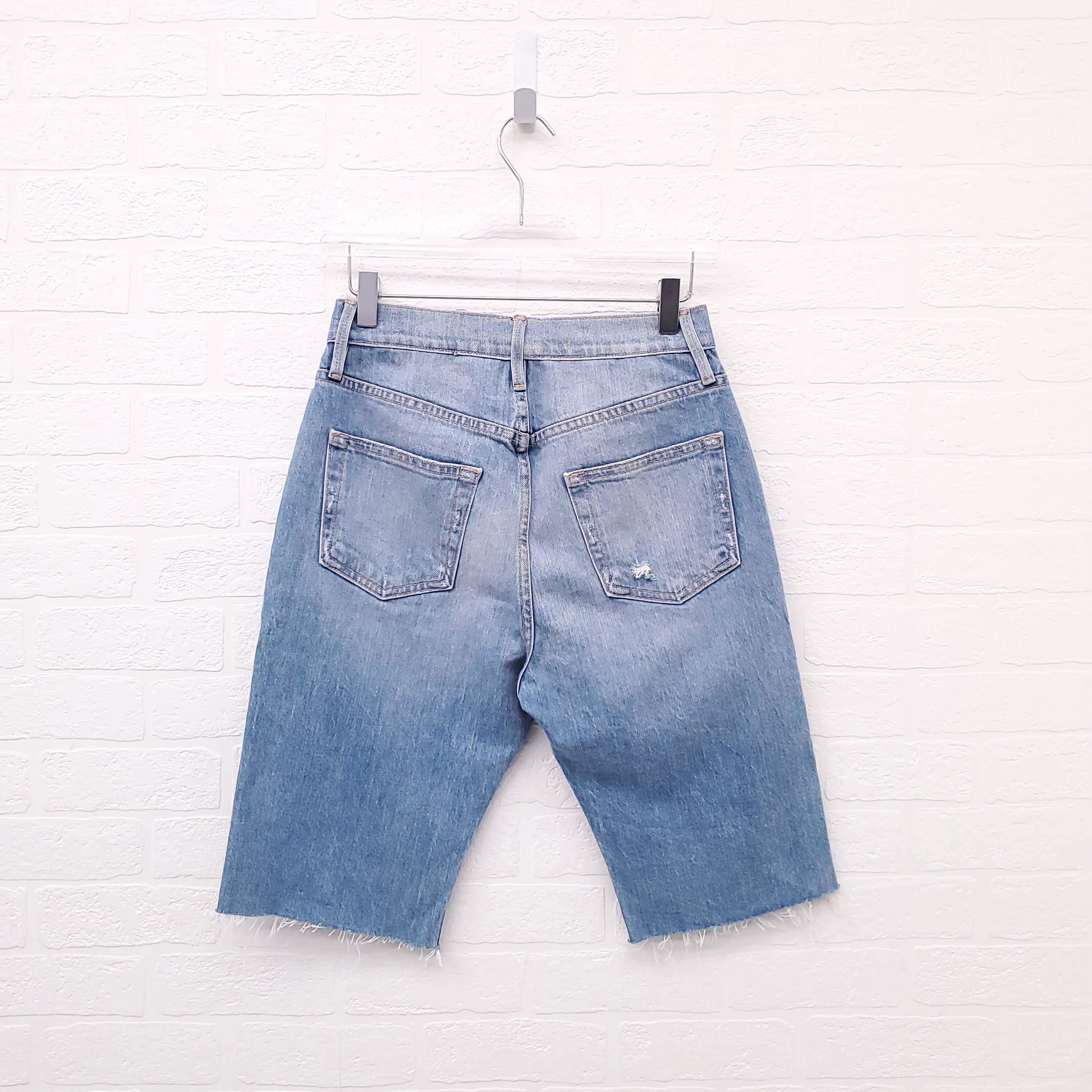FRAME 'LE VINTAGE BERMUDA' JEAN SHORTS - SIZE 25