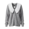 GANNI PALOMA MELANGE LAYERED SWEATER - SIZE M