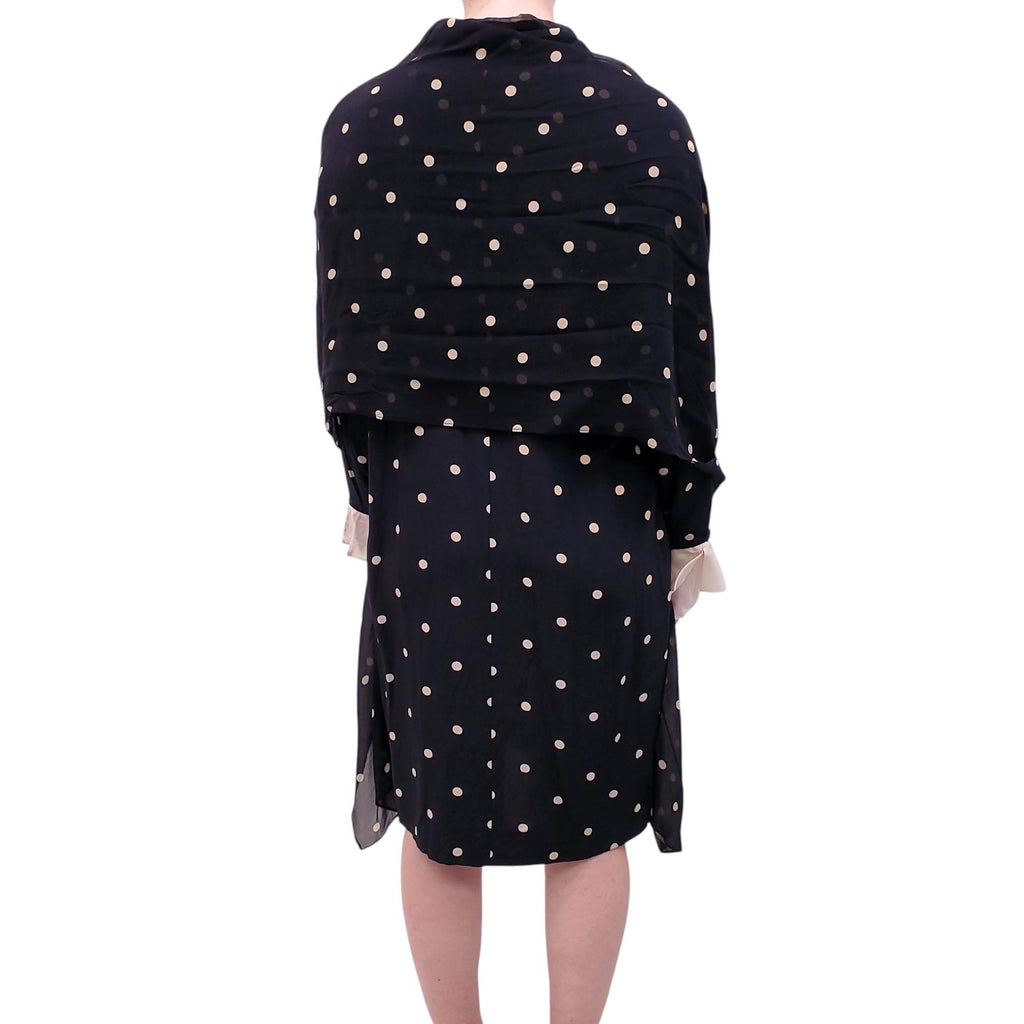 GIANFRANCO FERRE POLKA DOT CARDIGAN - SIZE L