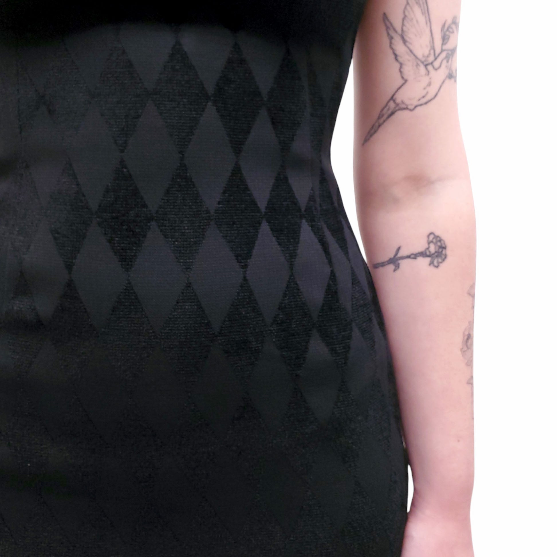 GIANNI VERSACE DIAMOND DRESS - SIZE 40