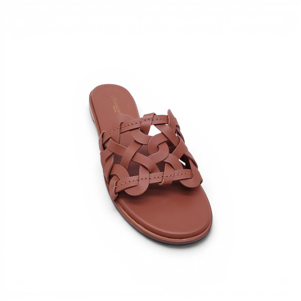 GIANVITO ROSSI BROWN SANDALS - SIZE 37