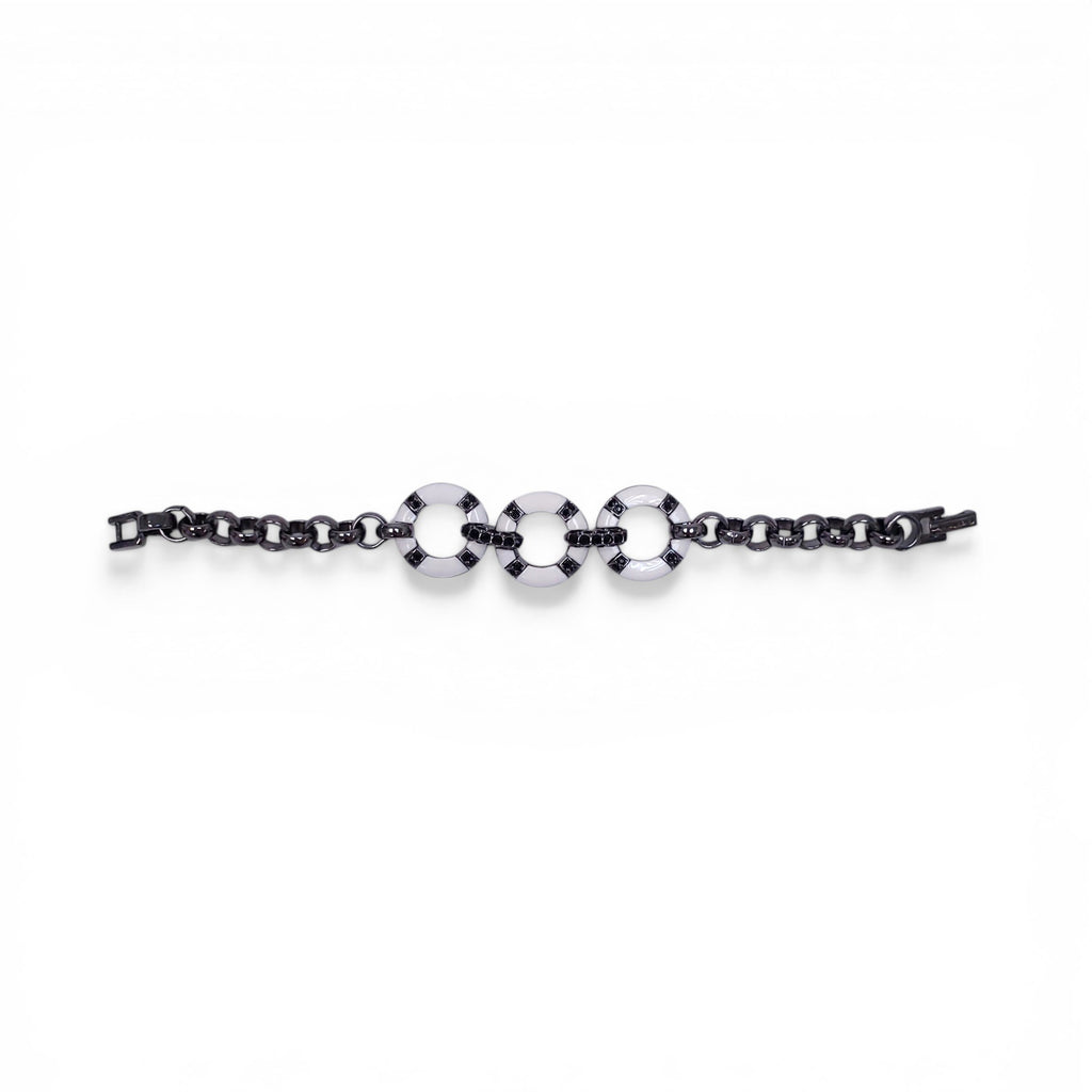 GIVENCHY CRYSTAL CIRCLE BRACELET