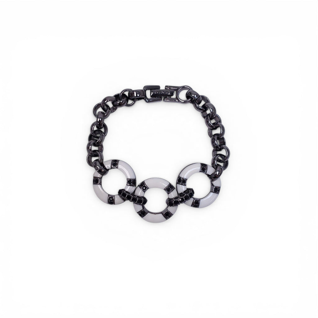 GIVENCHY CRYSTAL CIRCLE BRACELET