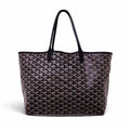 GOYARD BLACK SAINT LOUIS PM TOTE BAG