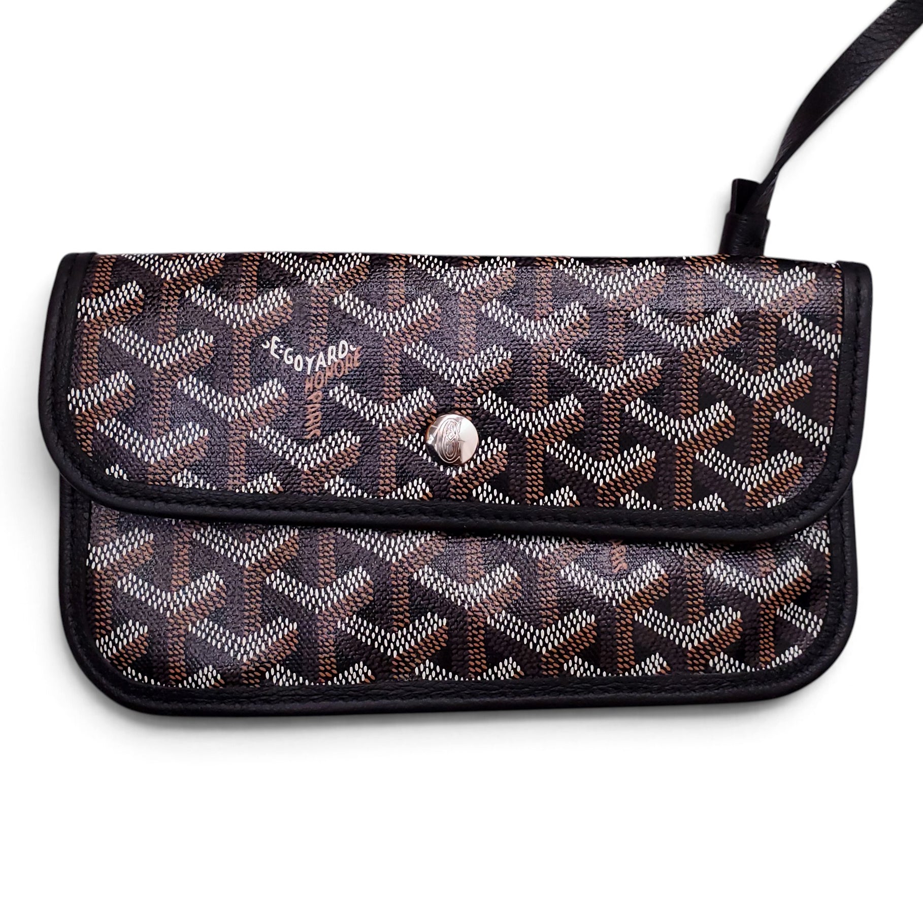 GOYARD BLACK SAINT LOUIS PM TOTE BAG