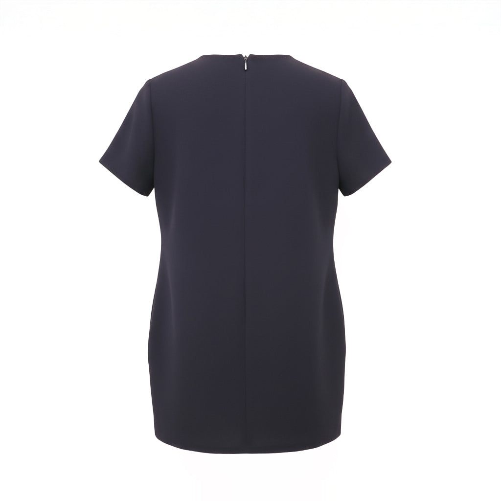 GUCCI BLACK MINI DRESS WITH TIGER DETAILS - SIZE 36