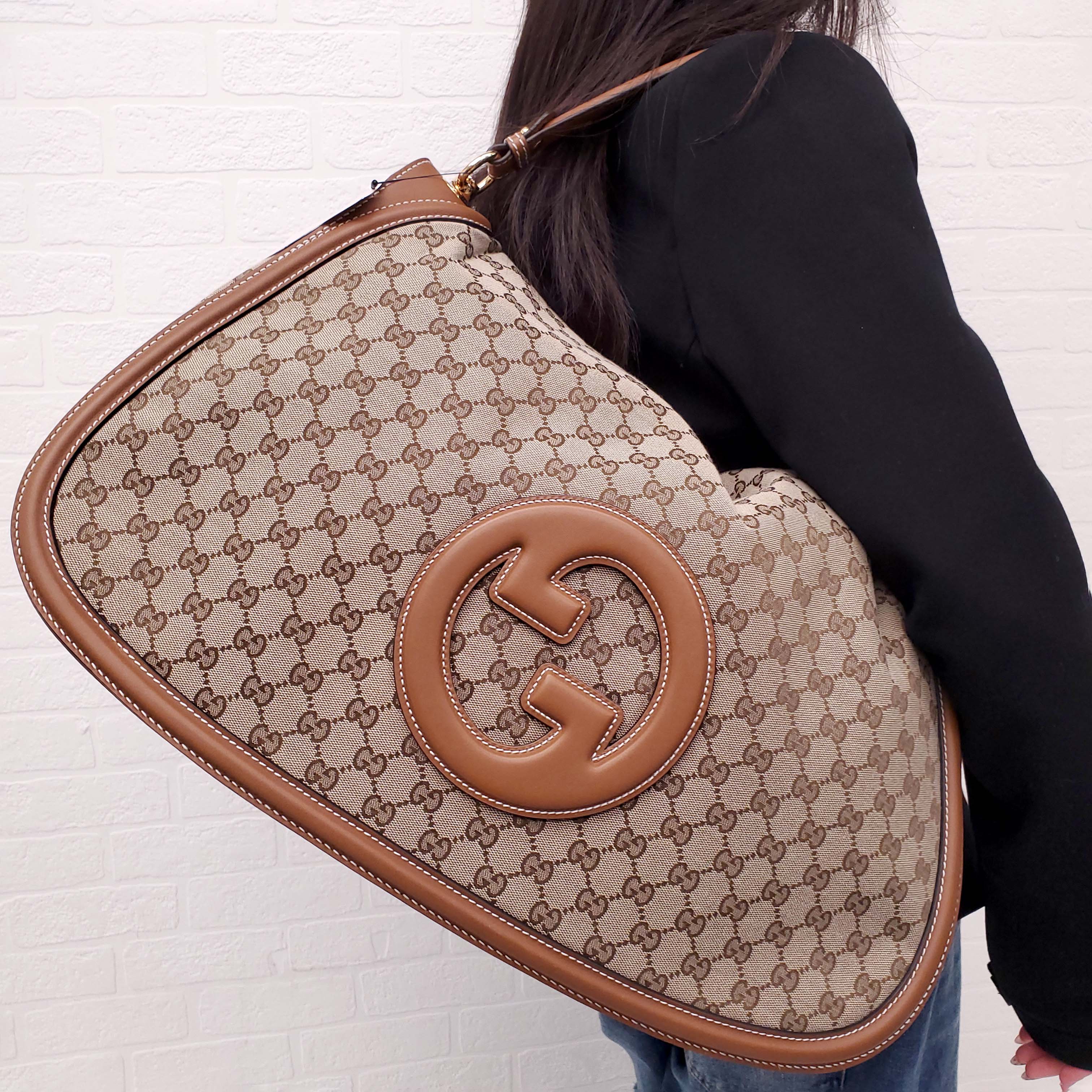 GUCCI BLONDIE LARGE TOP HANDLE BAG