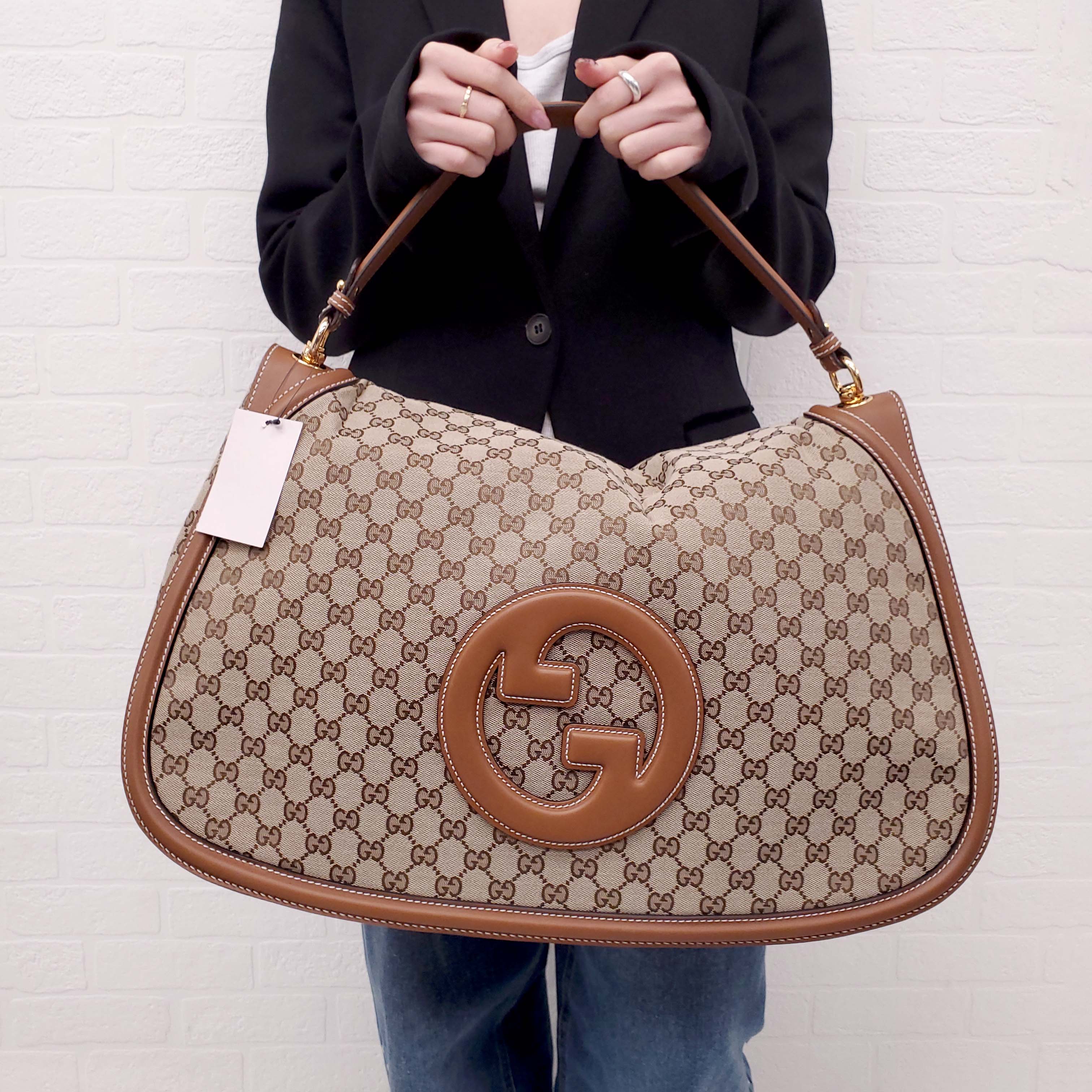 GUCCI BLONDIE LARGE TOP HANDLE BAG