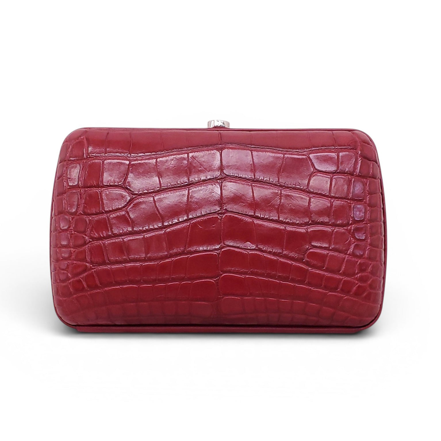 GUCCI EXOTIC RED CLUTCH