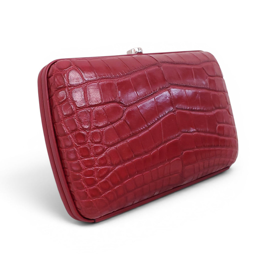 GUCCI EXOTIC RED CLUTCH