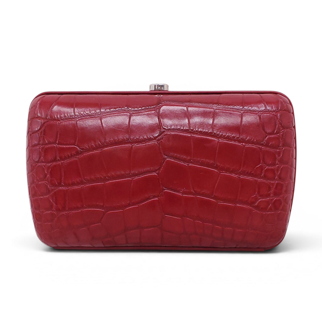 GUCCI EXOTIC RED CLUTCH