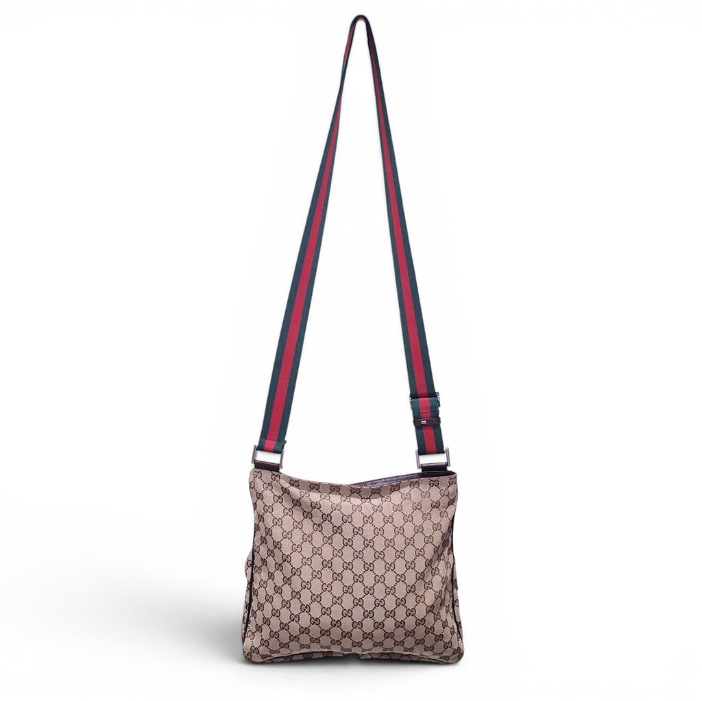 GUCCI GG MONOGRAM MESSENGER BAG