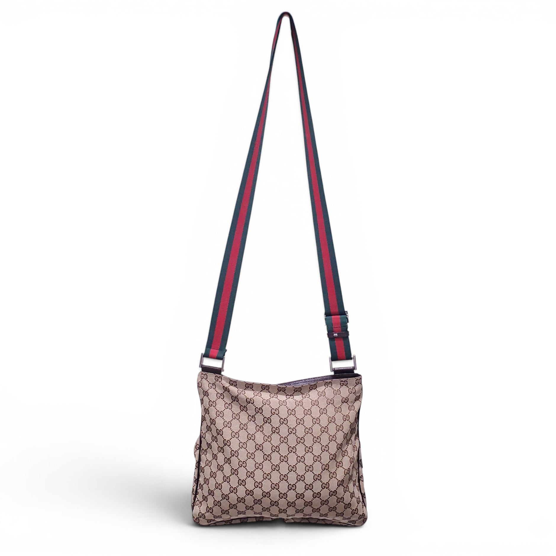 GUCCI GG MONOGRAM MESSENGER BAG