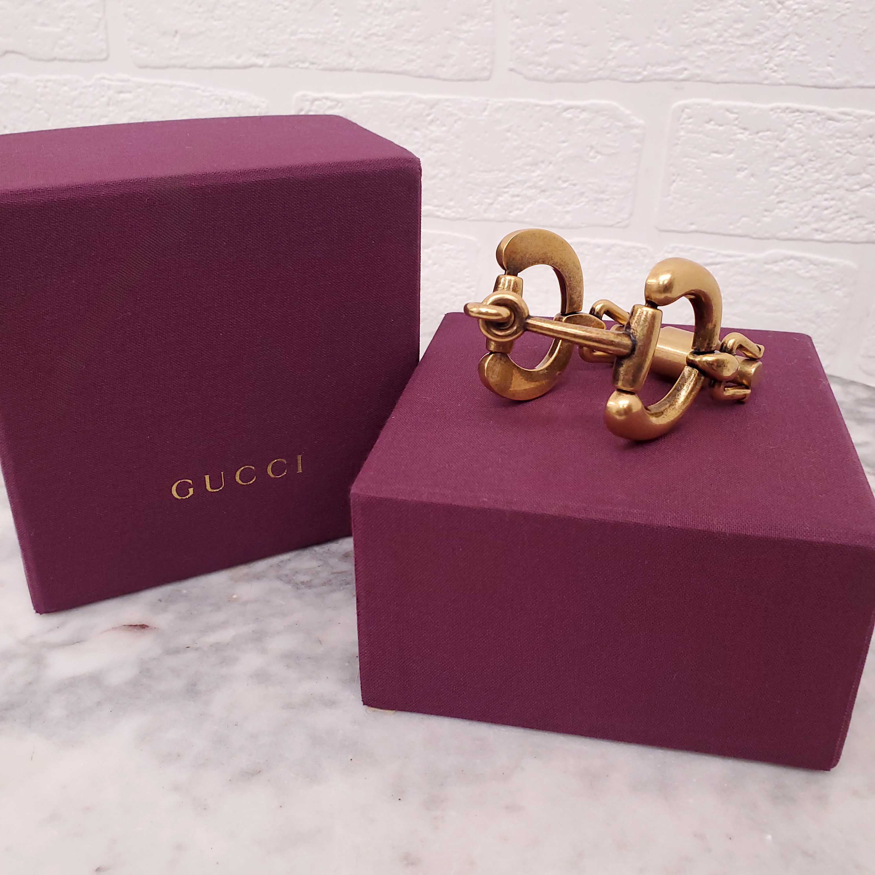 GUCCI HORSEBIT BRACELET