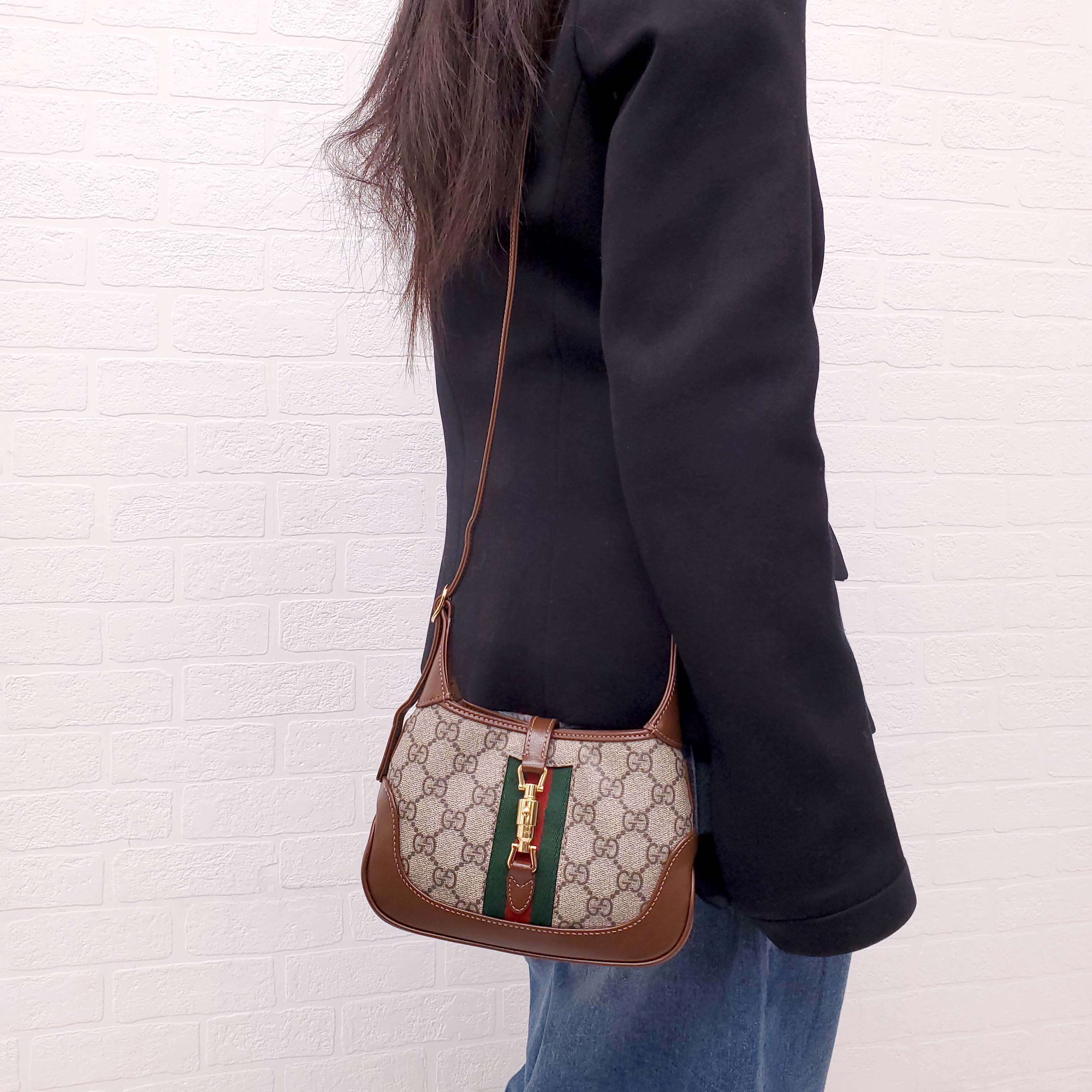 GUCCI JACKIE 1961 MINI BAG GG SUPREME FABRIC